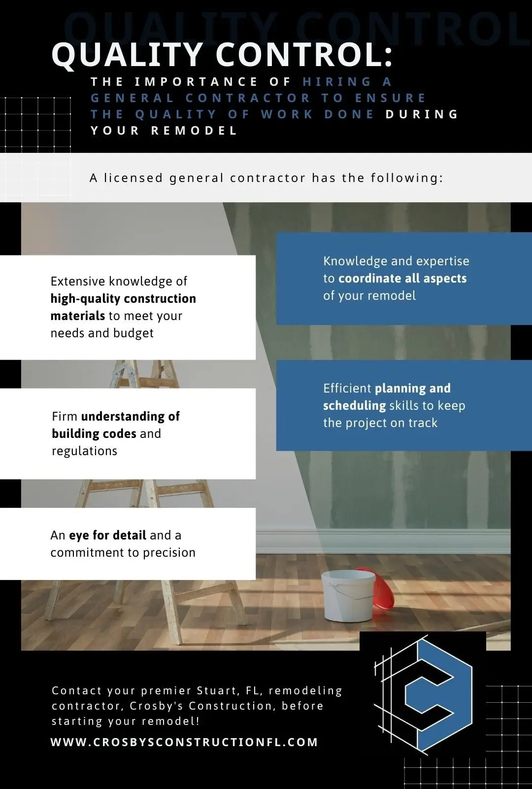 Crosby's Construction M38146 Infographic